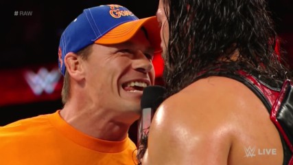WWE Wal3ooha: Harsh words were exchanged yet again between John Cena and Roman Reings on Raw