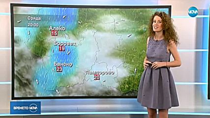 Прогноза за времето (05.06.2018 - централна емисия)