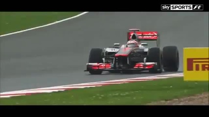 F1 Гран при на Великобритания 2012 - избрани моменти от квалификациите [hd]