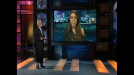 Miley Cyrus on The Jay Leno Show