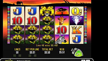 50 Lions - Slot Machine