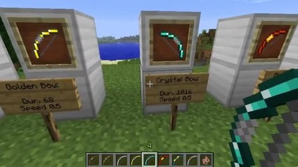 Minecraft - bow's mod - мод за лъкове