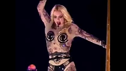 Britney Spears - Breathe On Me( Live Circus Tour 2009) 