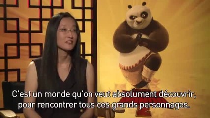 Interview with Angelina Jolie & Kung Fu Panda 2 costars