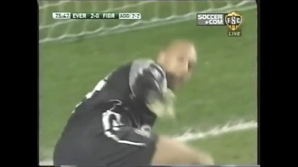 2008 Everton (england) 2-fiorentina (itally) 0