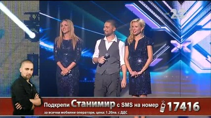 Станимир Маринов - X Factor Live (21.10.2014)