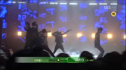 A-jax - 2myx @ Inkigayo [09/12/12]