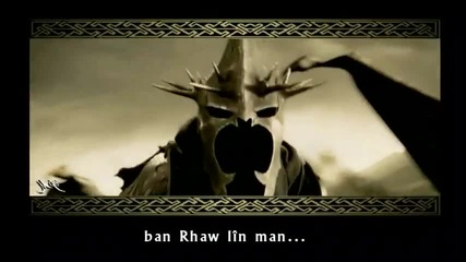 Lord of the Rings - Eowyn vs. the Witch King with lyric 