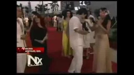 Vda en alfombra roja de Premios Tvynovelas