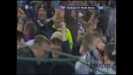 Hamburg - Werder Bremen 1 - 0 Olic