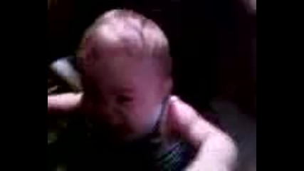 13 month old baby Loves Adam Lambert 