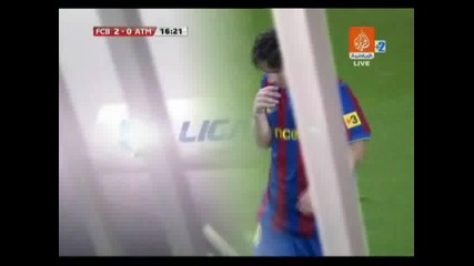 Barcelona 2 - 0 Ath.madrid (messi)
