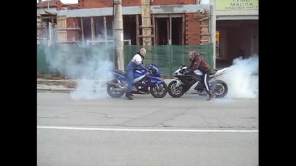 палене на гуми 