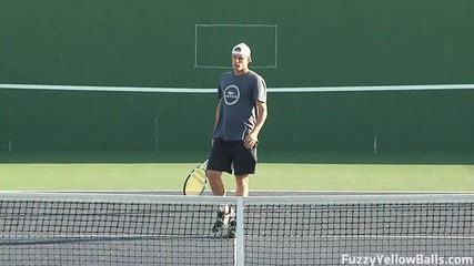 Andy Roddick hitting in High Definition 