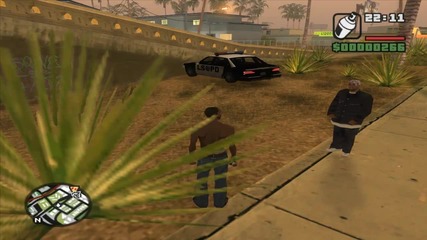 Grand theft auto San Andreas - Най-гениалната полиция.