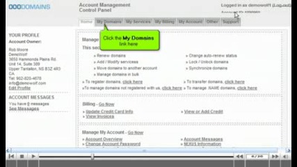 Updating Dns at 000domains.com by www.vivahost.com