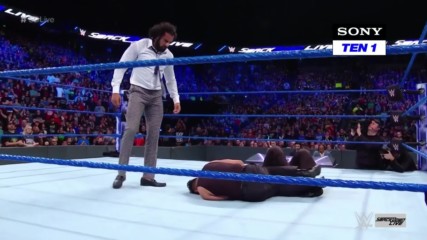 AJ Styles vs. The Singh Brothers - Handicap Match: SmackDown LIVE, 28 November, 2017
