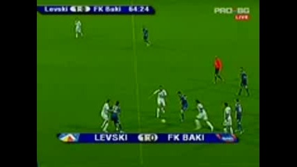 Левски - Баку 2:0