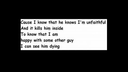 Rihanna - Unfaithful - Tekst
