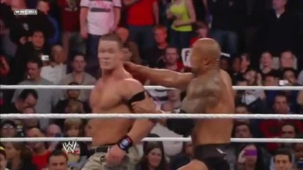 The Rock Bottom on John Cena