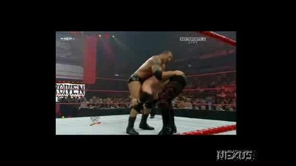 WWE RAW - Batista vs. Kane