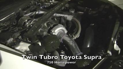 Toyota Supra 750 коня звук