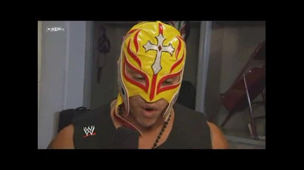 Rey Mysterio Backstage 23/07/10