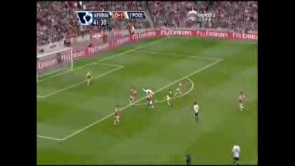 Gola Na P.Crouch Ot Liverpoolvs Arsenal