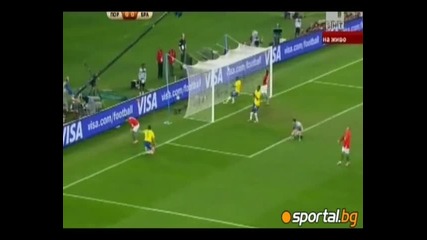 World Cup 10 - Portugal 0 - 0 Brazil 