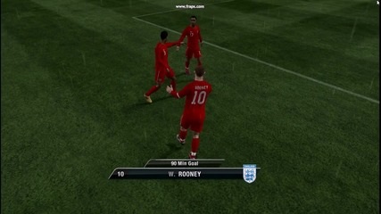 Wayne Rooney - Фантастичен гол на Fifa 11