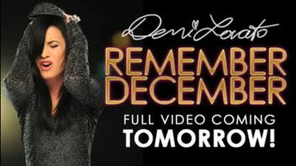 Demi Lovato - Remember December sneak peak 3 