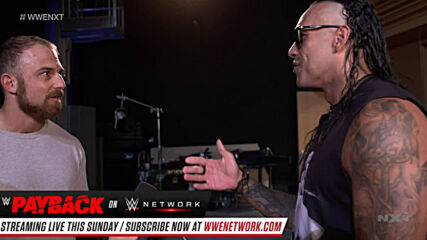 Timothy Thatcher confronts Damian Priest: WWE NXT, Aug. 26, 2020