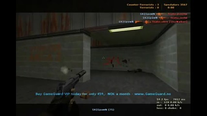 Counter Strike 1.6 Sk Spawn vs. fnatic. 