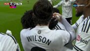 Fulham with a Spectacular Goal vs. Manchester United