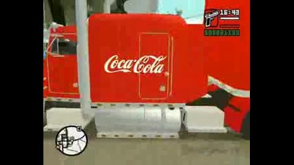 Gta: Coca Cola Christmas Truck.