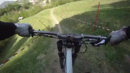 Mtb Downhill crash 