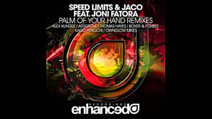 *2016* Speed Limits & Jaco ft. Joni Fatora - Palm Of Your Hand ( Thomas Hayes radio mix )