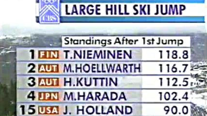 1992 Winter Olympics - Large Hill Ski Jump