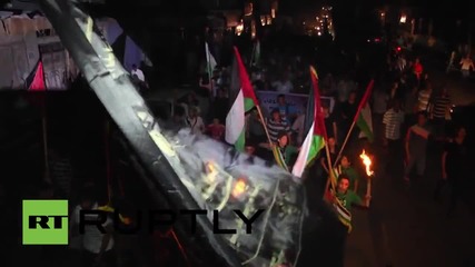 State of Palestine: Thousands march in Gaza in solidarity with the West Bank