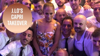 J.Lo gives impromptu performance in Italian restaurant