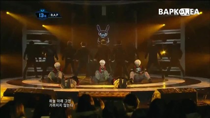 B. A. P - Warrior (09.02.12) M! Countdown ~ Debut Stage