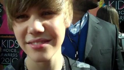 Justin Bieber at the 2010 Nickelodeon Kids Choice Awards 
