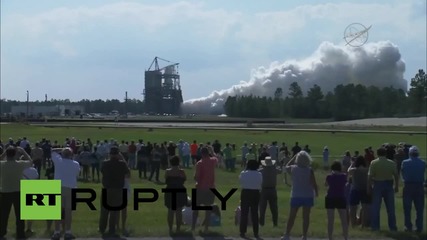 USA: NASA tests space launch system that could send us to Mars