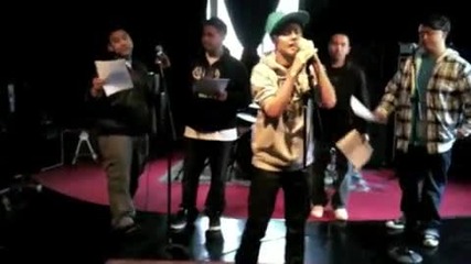 U Smile - behind the scenes rehearsal dedication