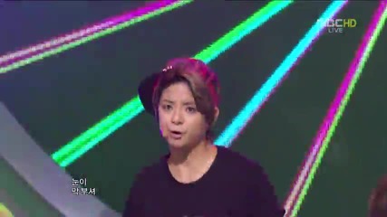 F(x) - Electric Shock @ Music Core (07.07.2012)