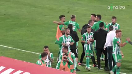Бурната радост за Сепси след гола на Варга