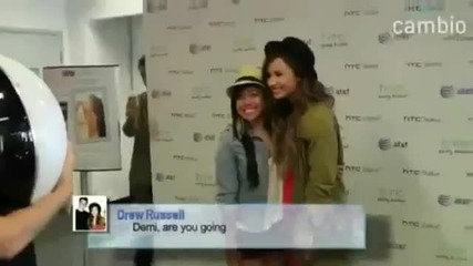 Demi Lovato - Behind the Scenes Htc Fans.