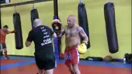 Dave Breed & Ramon Dekkers Golden Glory Training footage 