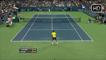 Nadal vs Federer - Cincinnati 2013 - Part 1!