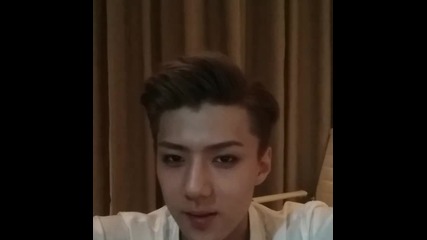 140511 Sehun Instagram Video 1 + Suho and Baekhyun - Cut Xd